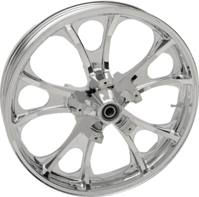 Wheel - Front - Coastal Moto - Largo - Dual Disc - without ABS - Chrome - 21" x 3.5" - '08+ FL