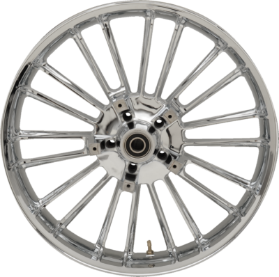 Wheel - Front - Coastal Moto - Atlantic - Dual Disc - without ABS - Chrome - 21" x 3.5" - '00-'07 FL