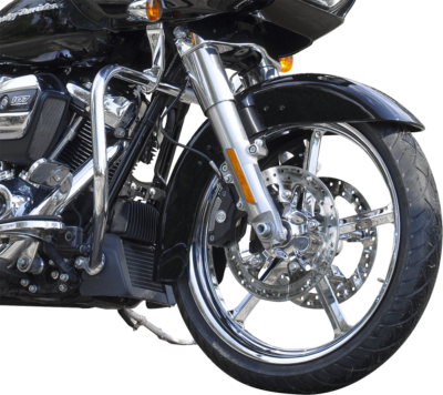 Wheel - Front - Coastal Moto - Rockstar - Dual Disc - without ABS - Chrome - 21" x 3.25" - FL