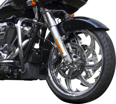 Wheel - Front - Coastal Moto - Fury - Dual Disc - without ABS - Chrome - 21" x 3.25" - FL