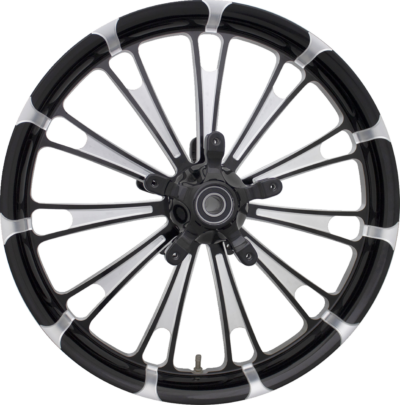 Wheel - Front - Coastal Moto - Fuel - Dual Disc - without ABS - Black Cut - 19" x 3" - FL