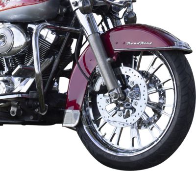 Wheel - Front - Coastal Moto - Fuel - Dual Disc - with ABS - Chrome - 21" x 3.25" - FL