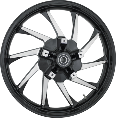 Wheel - Front - Coastal Moto - Hurricane - Dual Disc - without ABS - Black Cut - 21" x 3.5" - '08+ FL