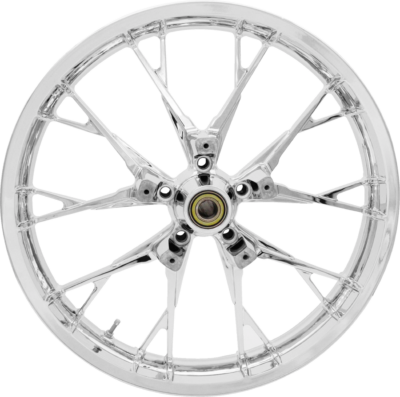 Wheel - Front - Coastal Moto - Marlin - Dual Disc - with ABS - Chrome - 21" x 3.5"