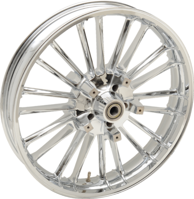 Wheel - Front - Coastal Moto - Atlantic - Dual Disc - with ABS - Chrome - 21" x 3.5"