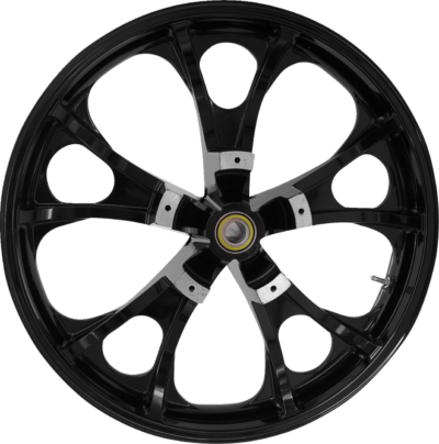 Wheel - Front - Coastal Moto - Largo - Dual Disc - with ABS - Black - 21" x 3.5"