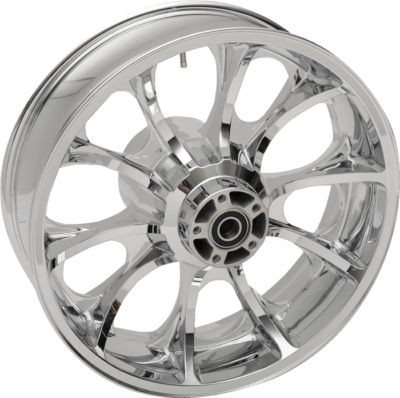 Wheel - Rear - Coastal Moto - Largo - Single Disc - without ABS - Chrome - 18" x 5.5" - '09+ FL