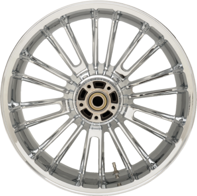 Wheel - Rear - Coastal Moto - Atlantic - Single Disc - without ABS - Chrome - 18" x 5.5" - '09+ FL