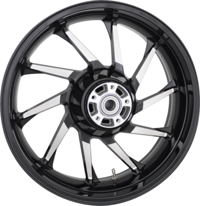 Wheel - Rear - Coastal Moto - Hurricane - Single Disc - without ABS - Black Cut - 18" x 5.5" - '09+ FL