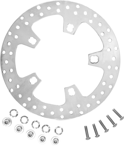 Brake Rotor - 11.8" - Front - Polished - '14-'23 Touring